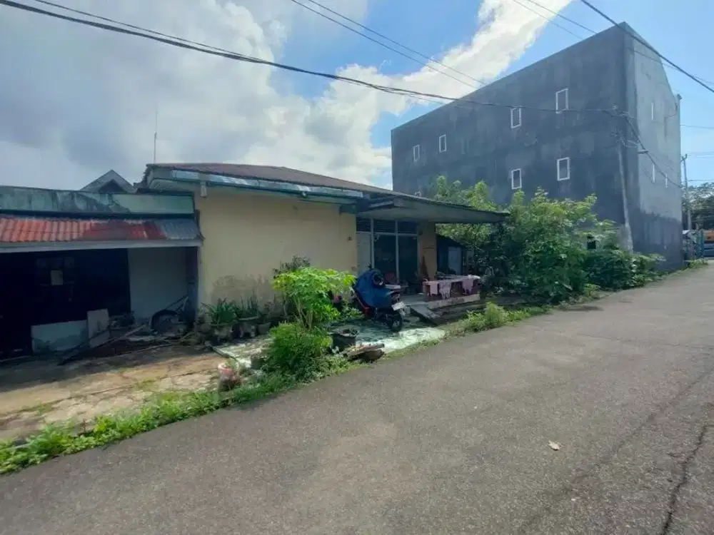 Tanah pas belakang Ruko Dr.Wahidin Komp.PU (jalur2)