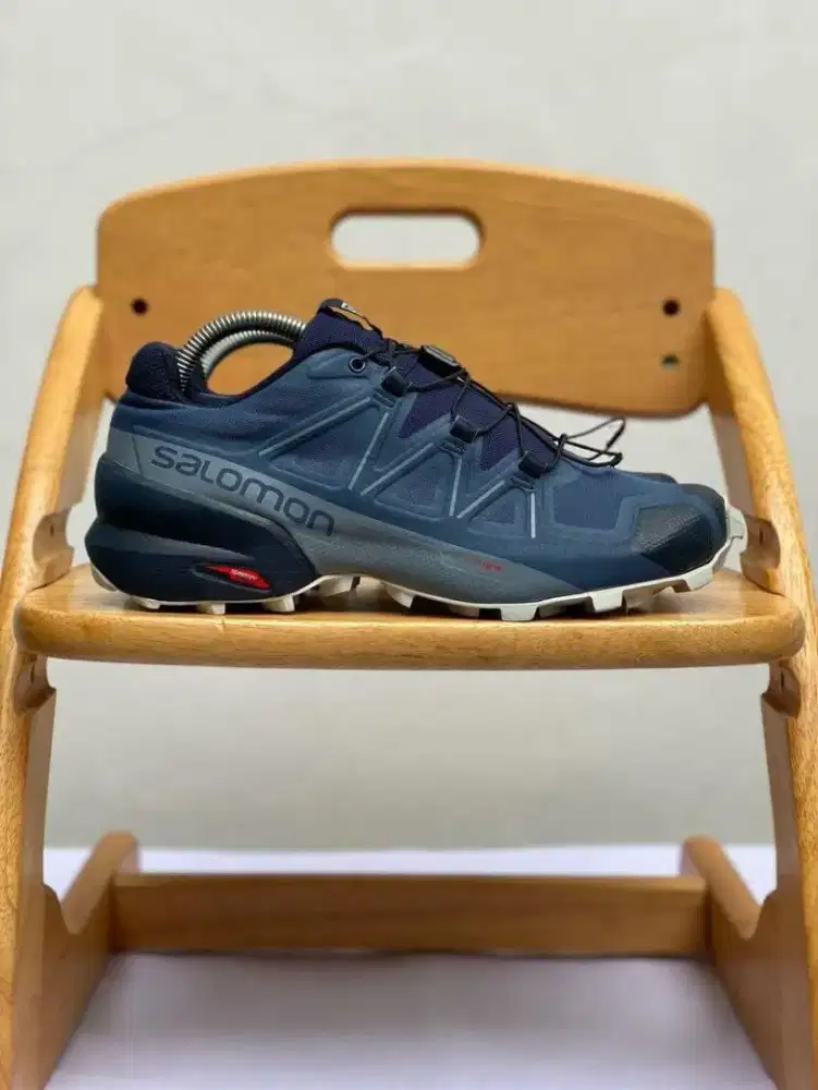 Salomon Speed Cross 5 Trail Hike original pria sepatu size 39⅓ 24.5cm