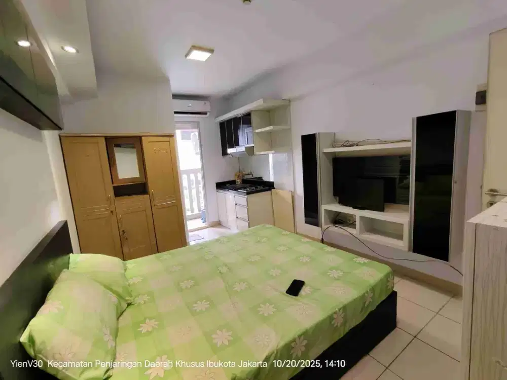 Disewakan apartemen tipe studio greenbay pluitt jakarta utara