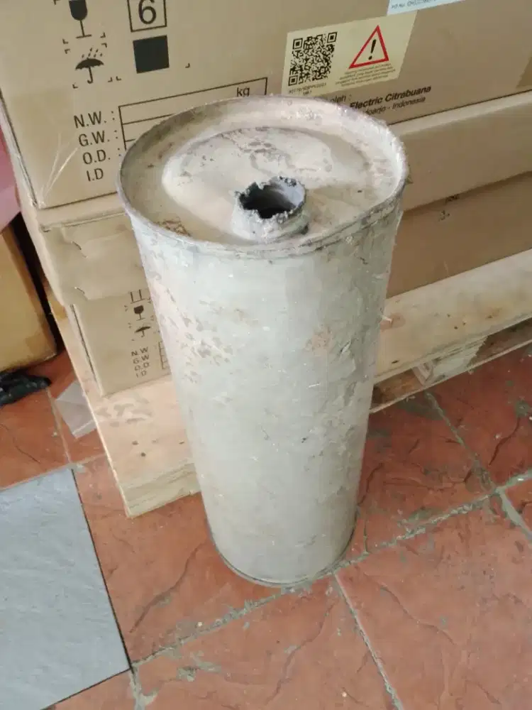 DIJUAL TABUNG TENGAH KNALPOT STANDAR ORI AVANZA 2012 ALL NEW MULUS .