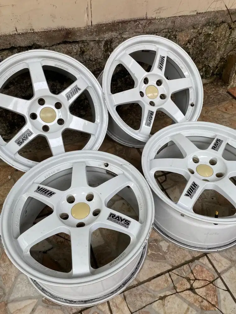 Velg TE37 Ring 18 Innova Camry Crv Civic Alphard Voxy Rush Lexus Mazda