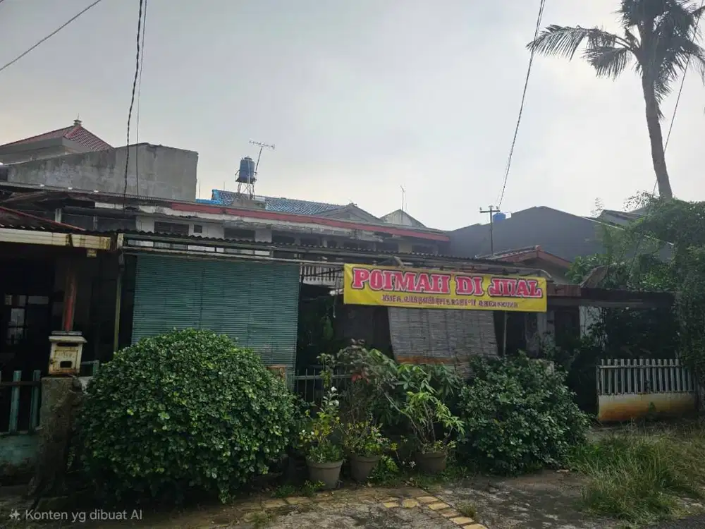 DIJUAL MURAH RUMAH LT 480m2 DI KOMPLEK PWI JATINEGARA JAKARTA TIMUR