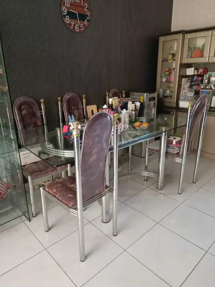 1 set meja makan