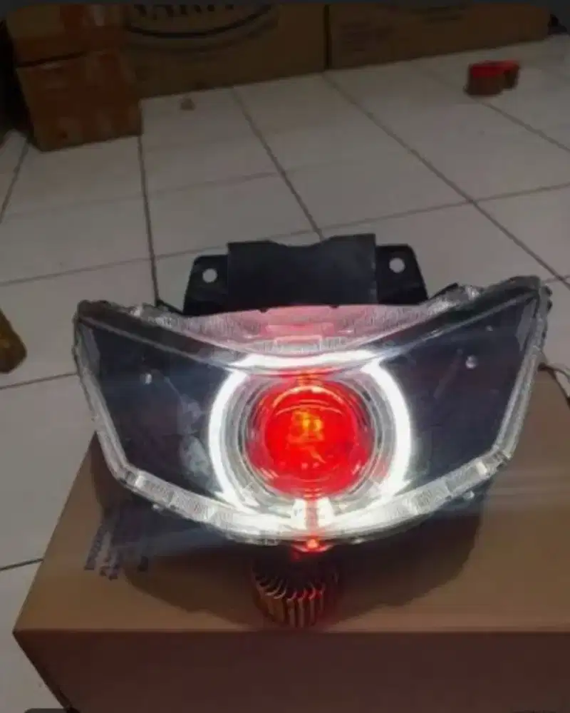 Headlamp biled honda beat delux gen1