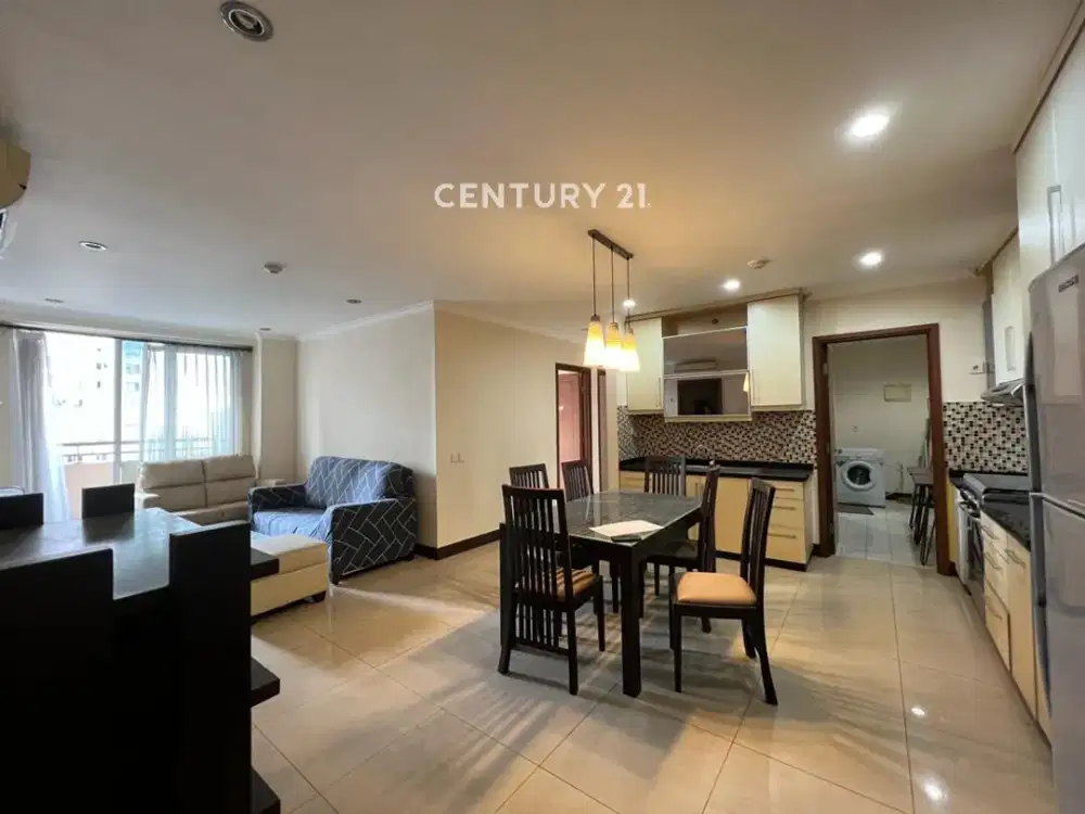 Apartemen Paladian Park Tower G Lantai 16 3BR Furnish S7375