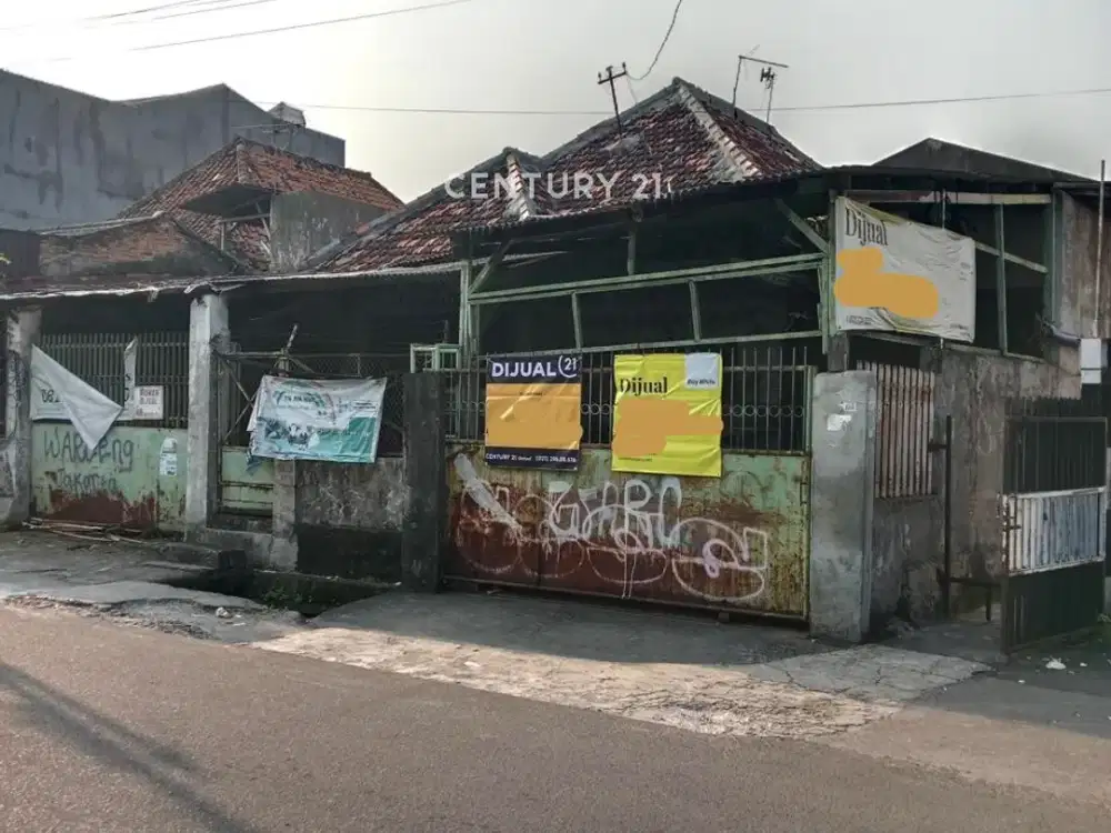 Rumah Tua Hitung Tanah Posisi Hoek Strategis Di Rawamangun S8895