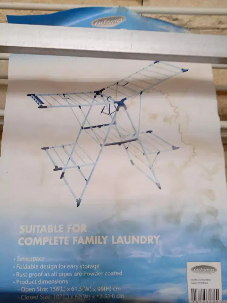 Jemuran baju,kondisi baik