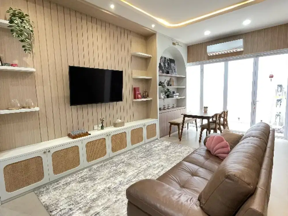 Rumah 2 lt full furnish. green lake city