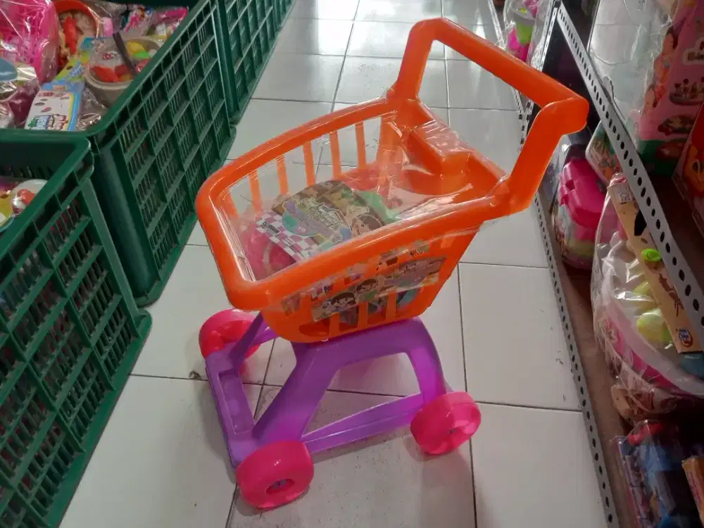 Mainan Anak Keranjang Dorong