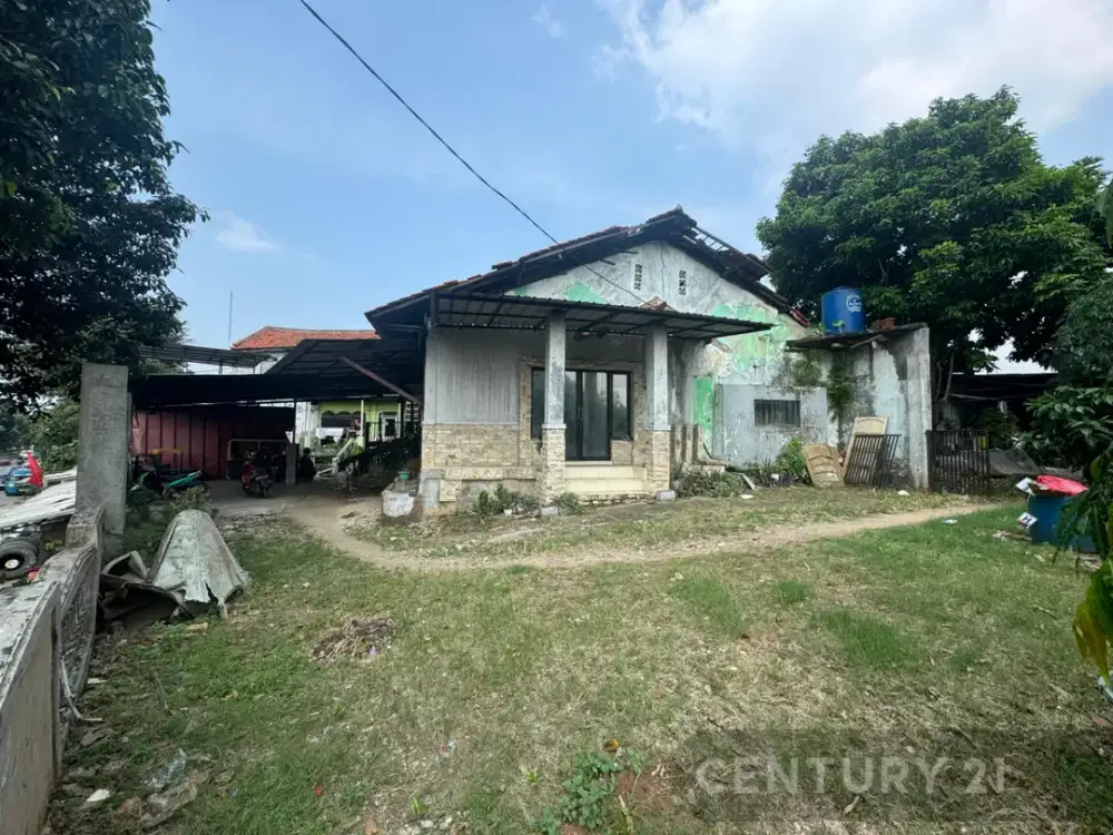 Rumah Tua Hitung Tanah Dibawah  Njop Di Kampung Rambutan S7889