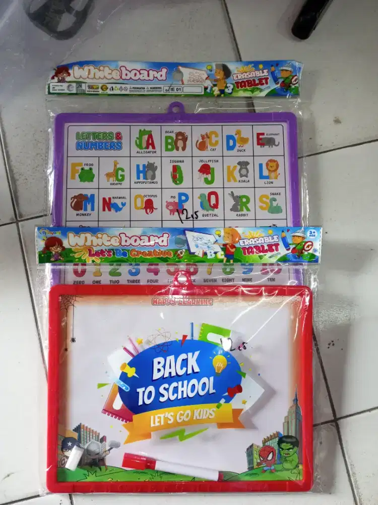Mainan Anak White board