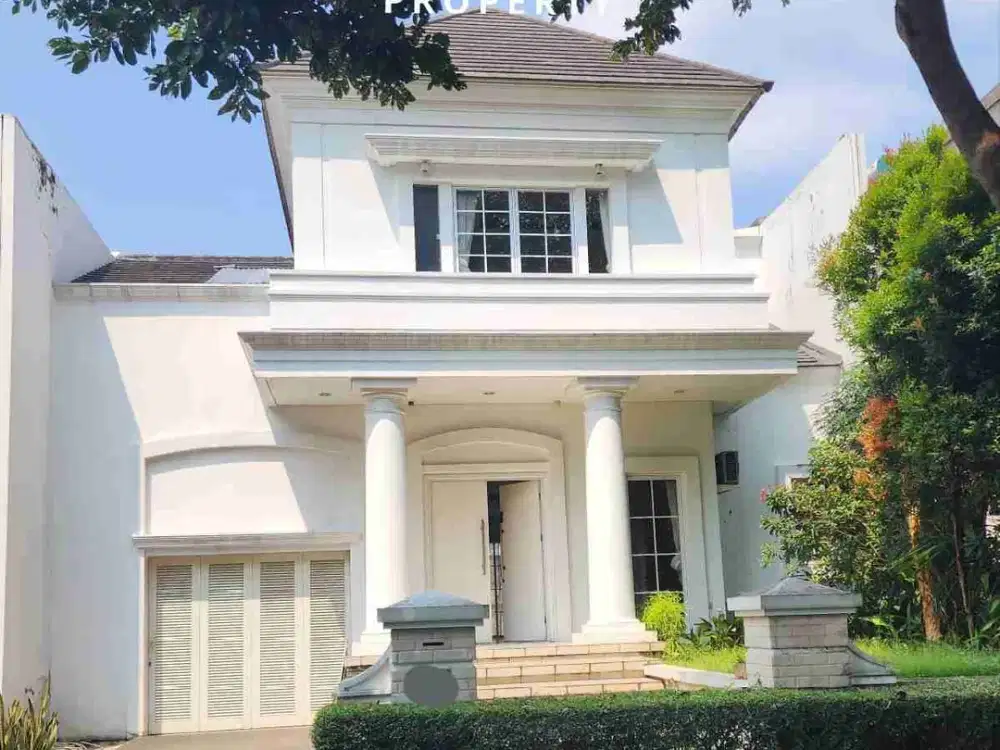 DISEWAKAN RUMAH 2LT SEMI FURNISH DI DE PARK BSD