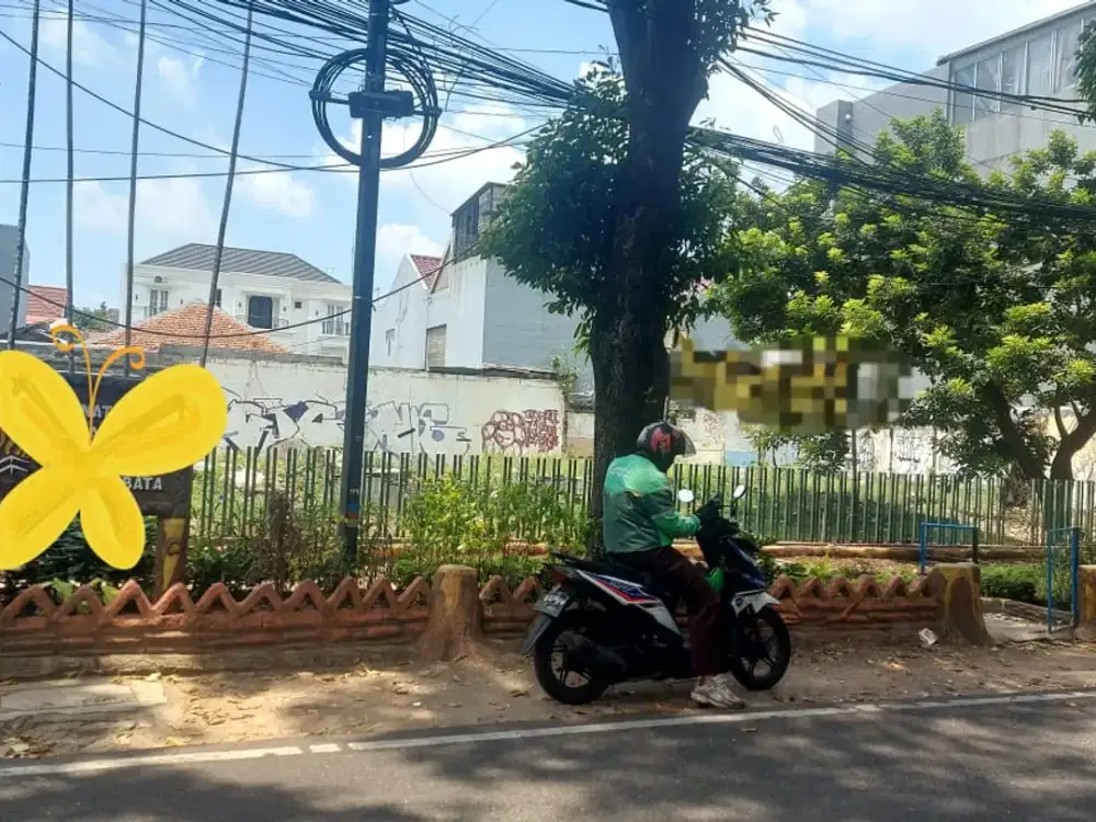 Tanah Strategis Pinggir Jalan Dekat Halte Busway dan Stasiun Kereta di Warung Buncit Jakarta Selatan