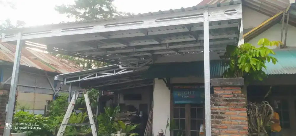 Atap pagar kanopi plafon