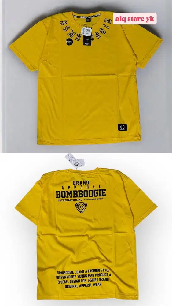 TERLARIS KAOS DISTRO MOTIF DEPAN BELAKANG PREMIUM