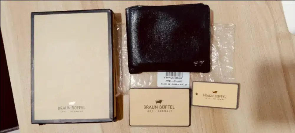 Dompet braun buffel original 100