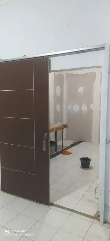 Plafon atap kanopi pagar