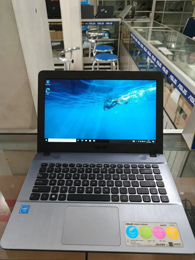 LAPTOP ASUS X441S INTEL CELERON GEN 3 RAM 2GB HDD 500GB 14WIN8 GARANS