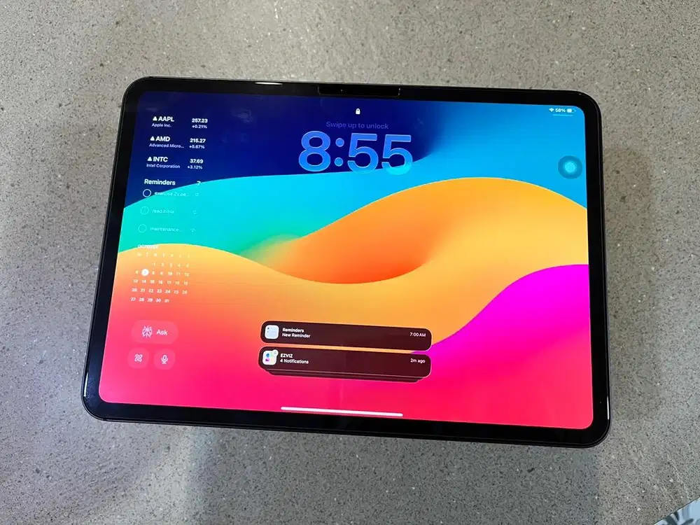 Bekas Ipad Pro M4 11 inch 256GB Inter Space Grey