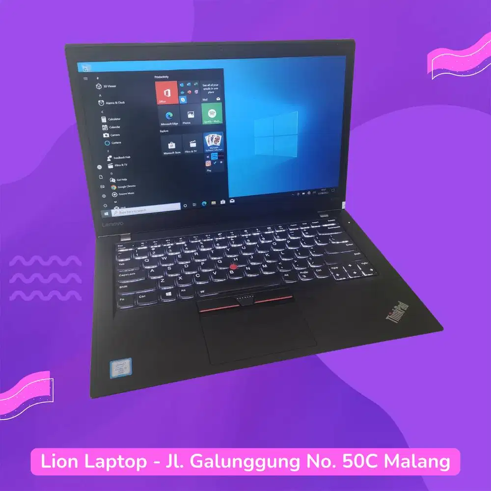 RAM 8GB SSD 256GB Core i5 Touchscreen SLIM Lenovo Thinkpad T470s [21|1