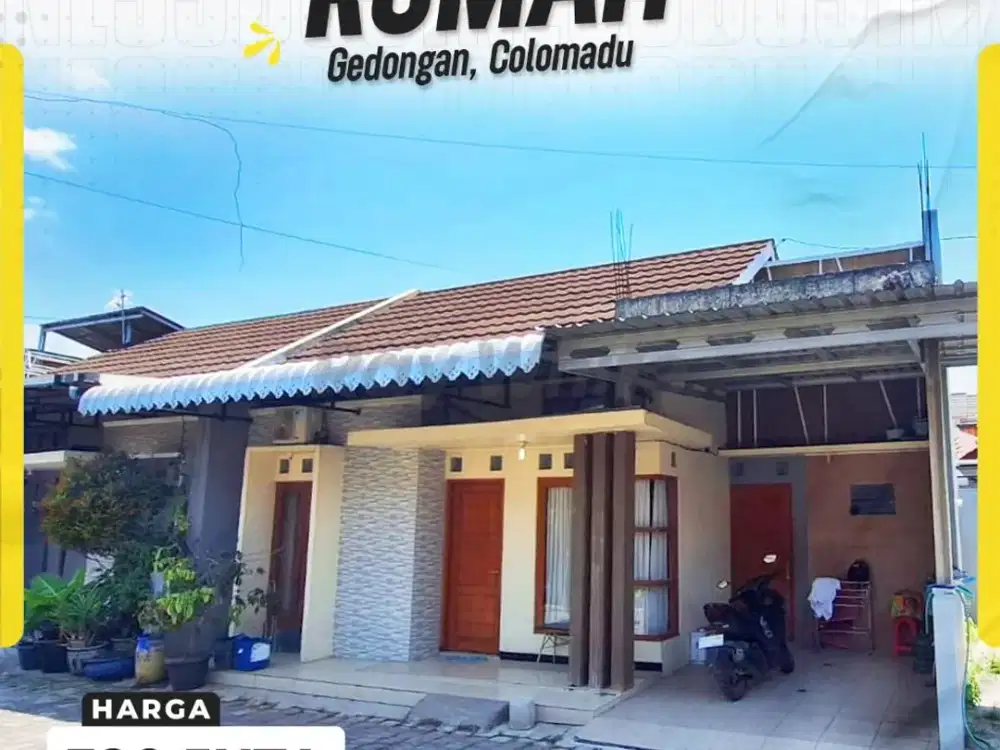 Dijual Rumah Cluster Di Colomadu Harga Murah Bagus Dan Siap Huni