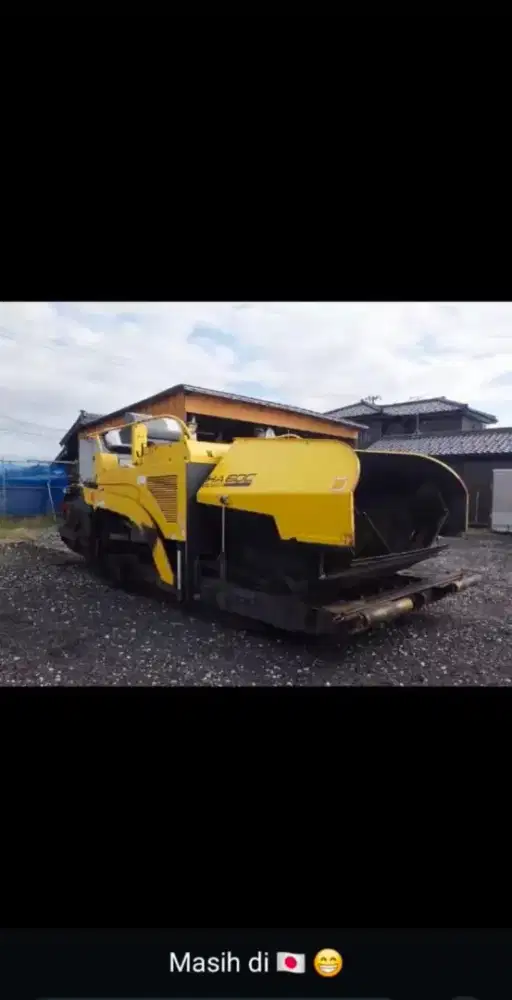 Aspal Sumitomo HA60C-7 Asphalt Finisher Buildup Harga Dap-TDP