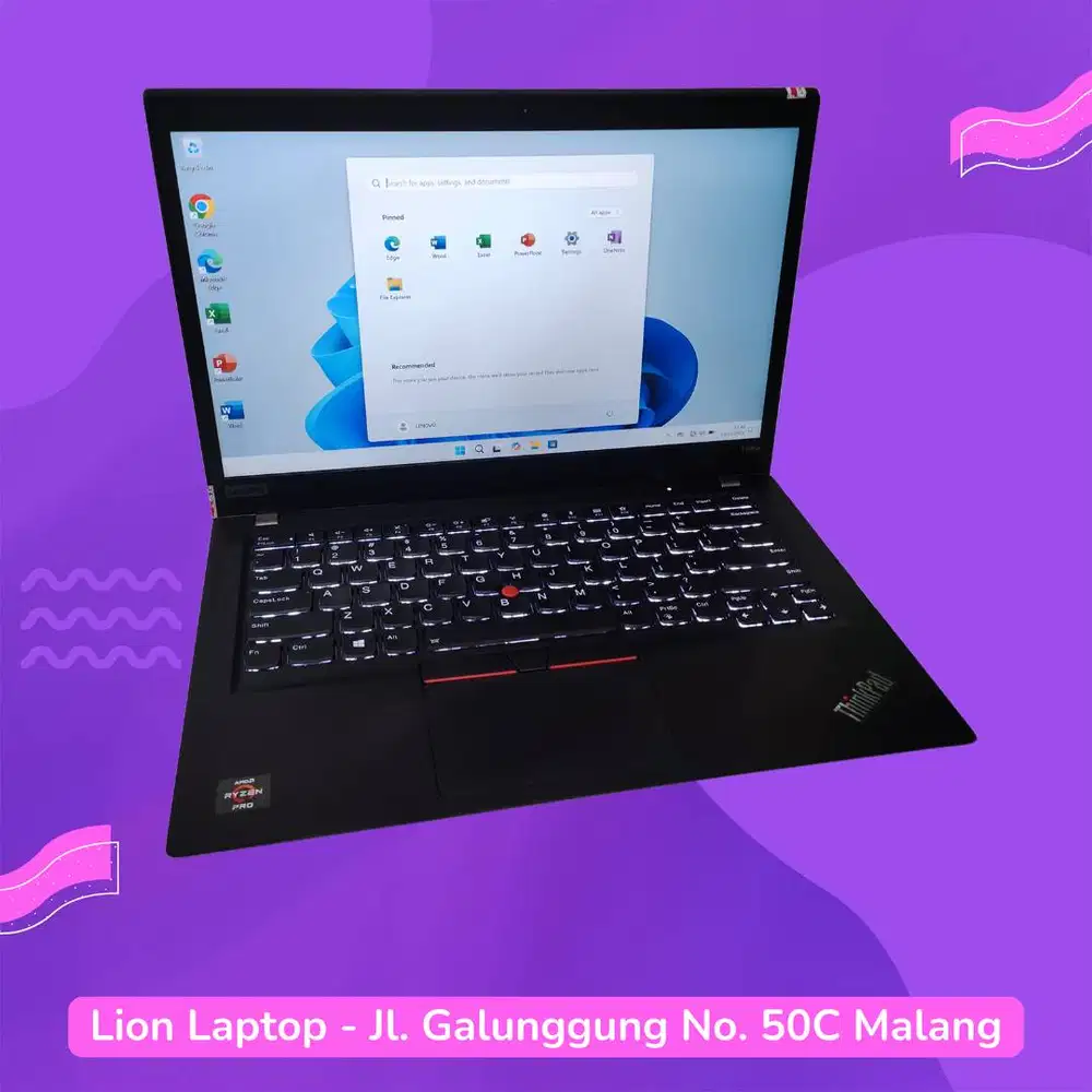 AMD Ryzen 7 PRO 4Ghz 16/256 VGA 2GB Lenovo Thinkpad T495s [21|10]