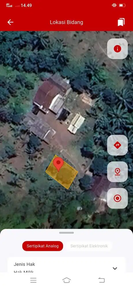 Jual Cepat Sebidang Tanah Luas 104 m2