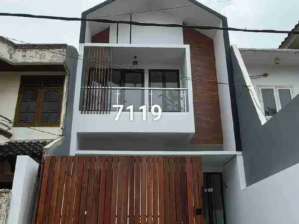 Dijual Rumah Baru Dengan Design Scandinavian di Pondok Kelapa, Jakarta Timur
