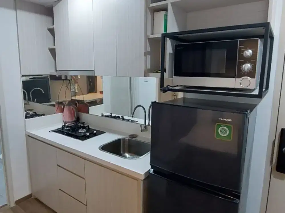 sewa apartemen tokyo riverside PIK 2 tipe 2 kamar furnish
