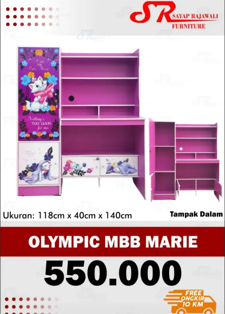 Berbagai Macam Meja Belajar Anak Olympic Murah Jogja(Ars)