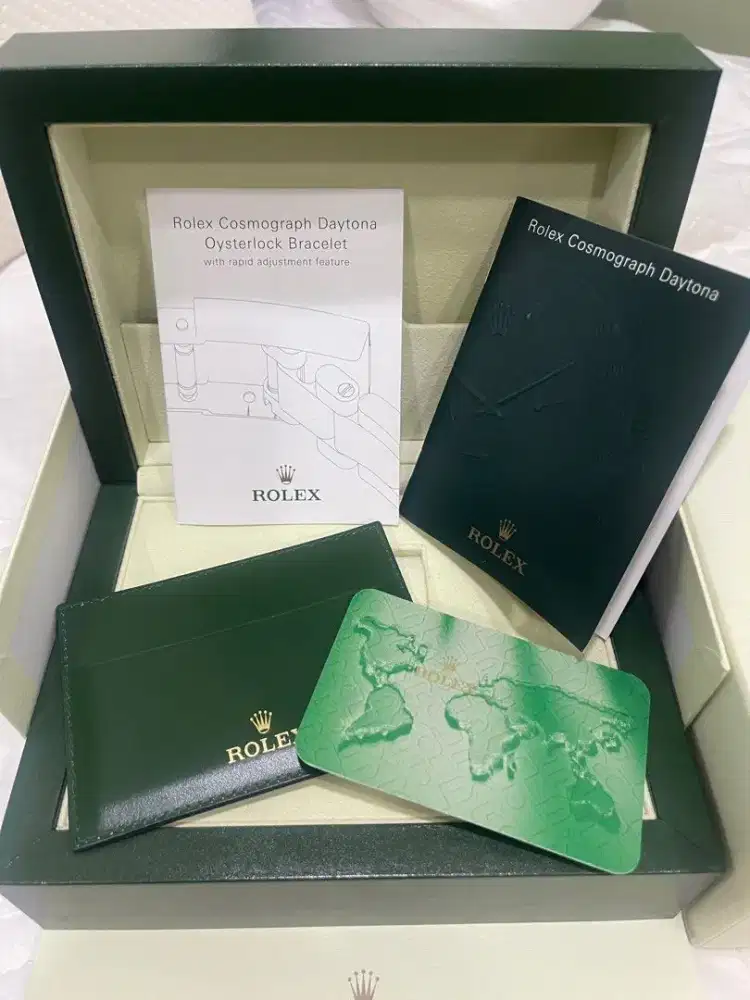 Rolex Daytona box set watch jam tangan116520, 116523, 116528, 116519