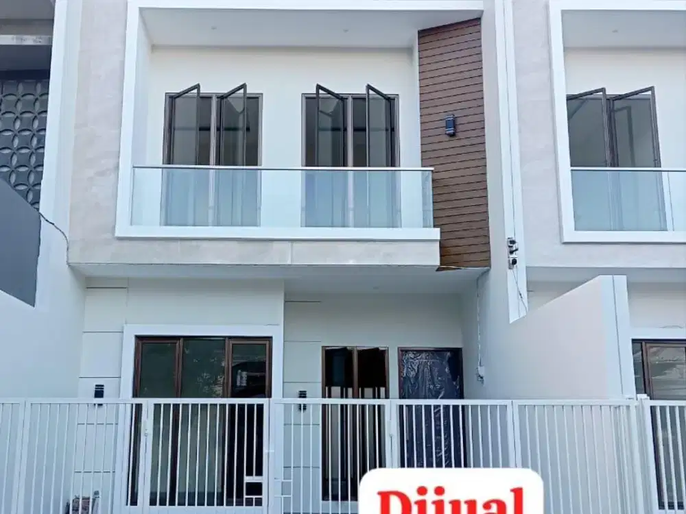 Dijual Rumah Baru Gress Baruk Selangkah dari Raya Merr