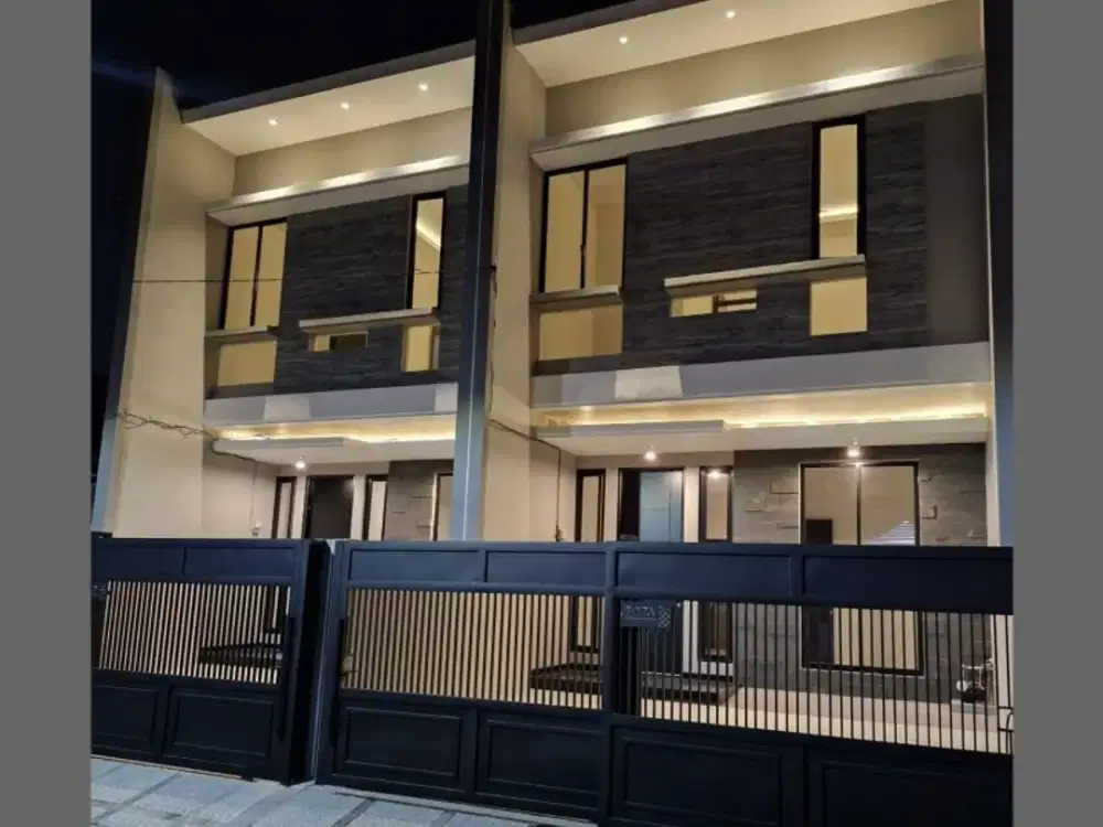 Dijual rumah baru ready  Klampis Semolo 2 lantai.