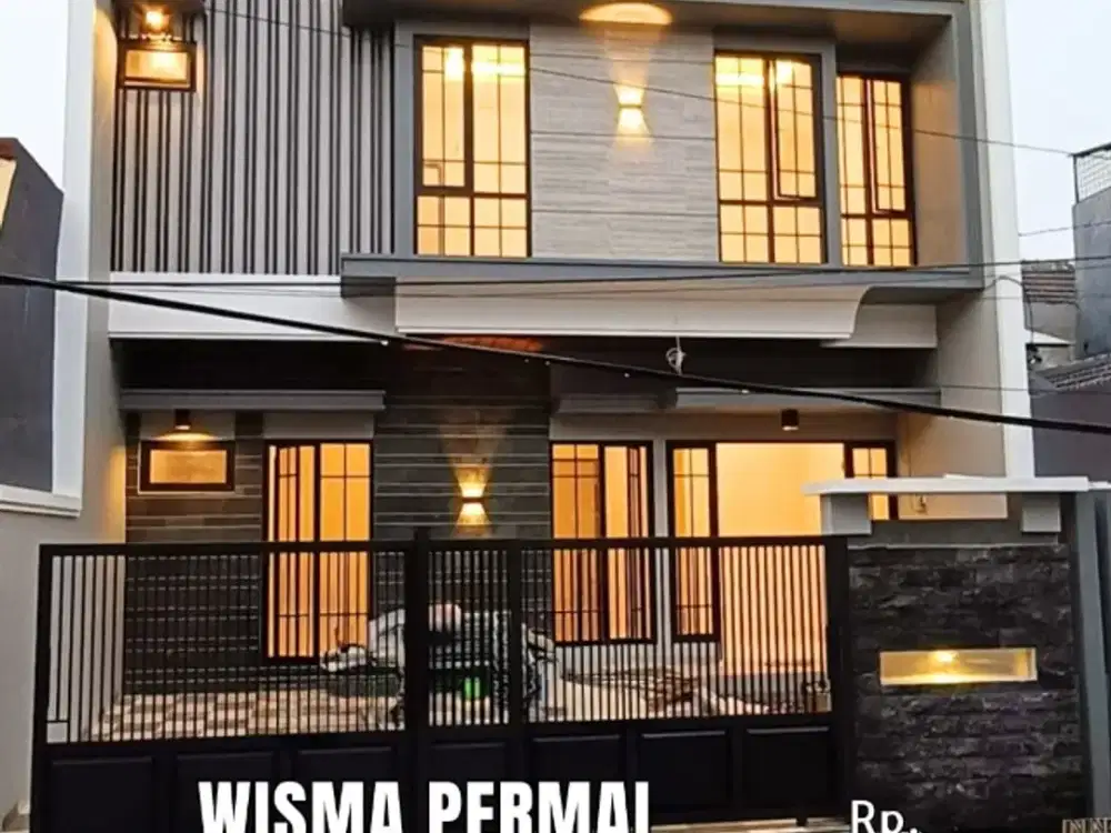 Dijual Rumah New Gress 2 lantai  Wisma Permai