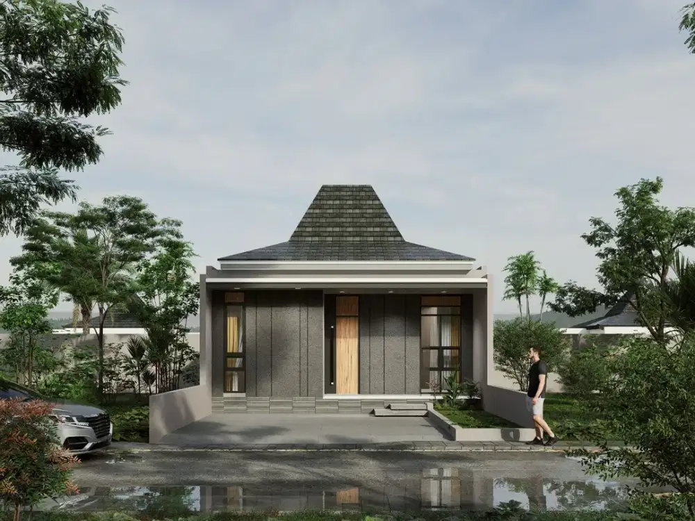 Rumah Baru Joglo Modern di Bokoharjo Dekat Jogja