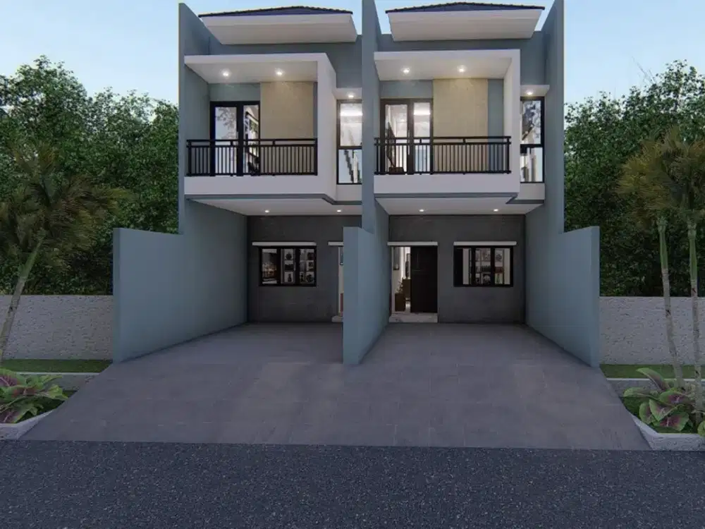 Dijual rumah baru Gress 2 lantai Nirwana Eksekutif