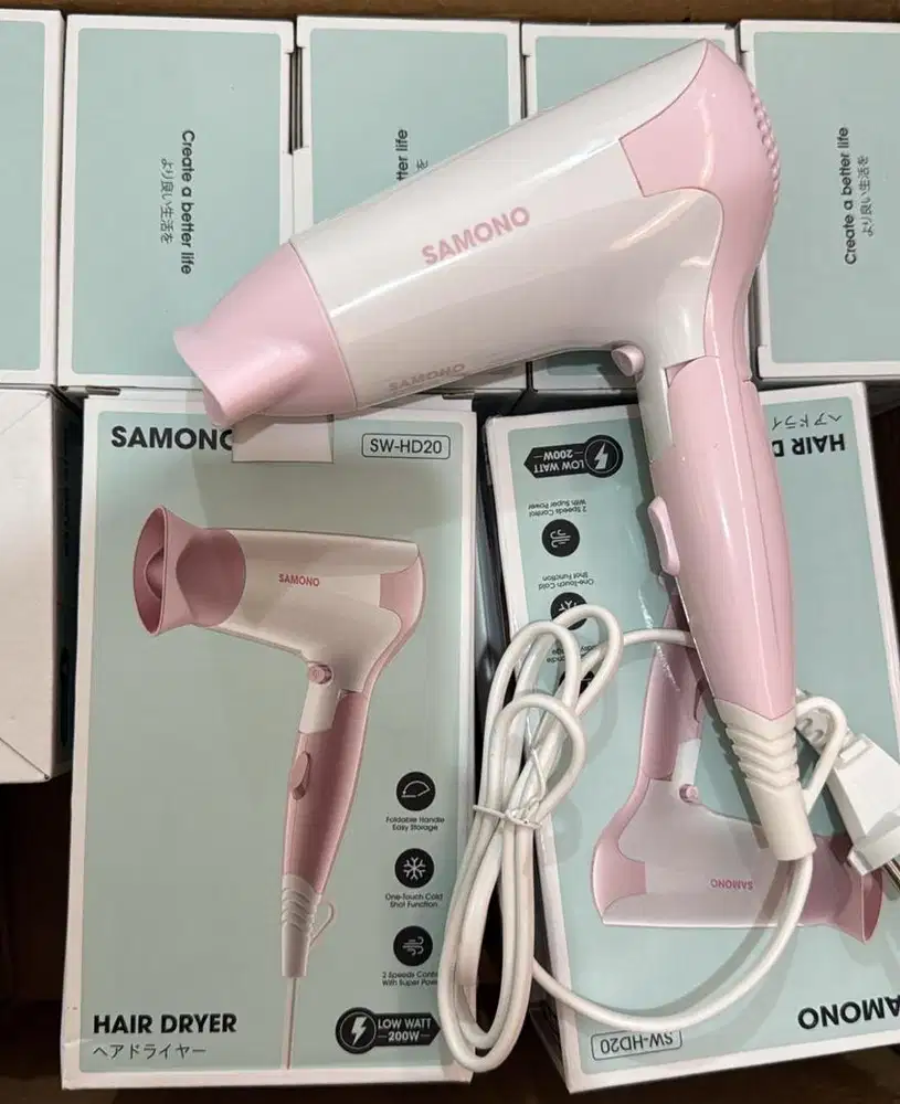 Ready Stock Hairdrayer Merek Samono
