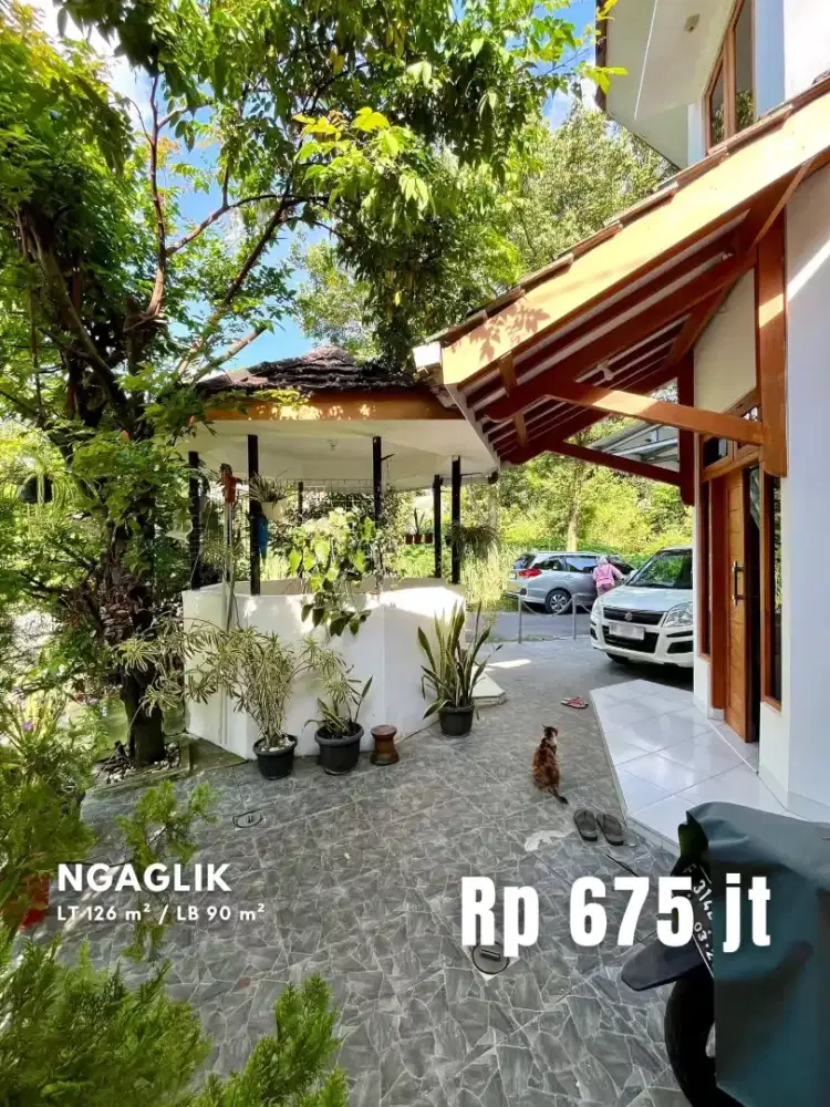 Dijual Rumah Asri dan Adem dekat Kampus UII Jalan Kaliurang