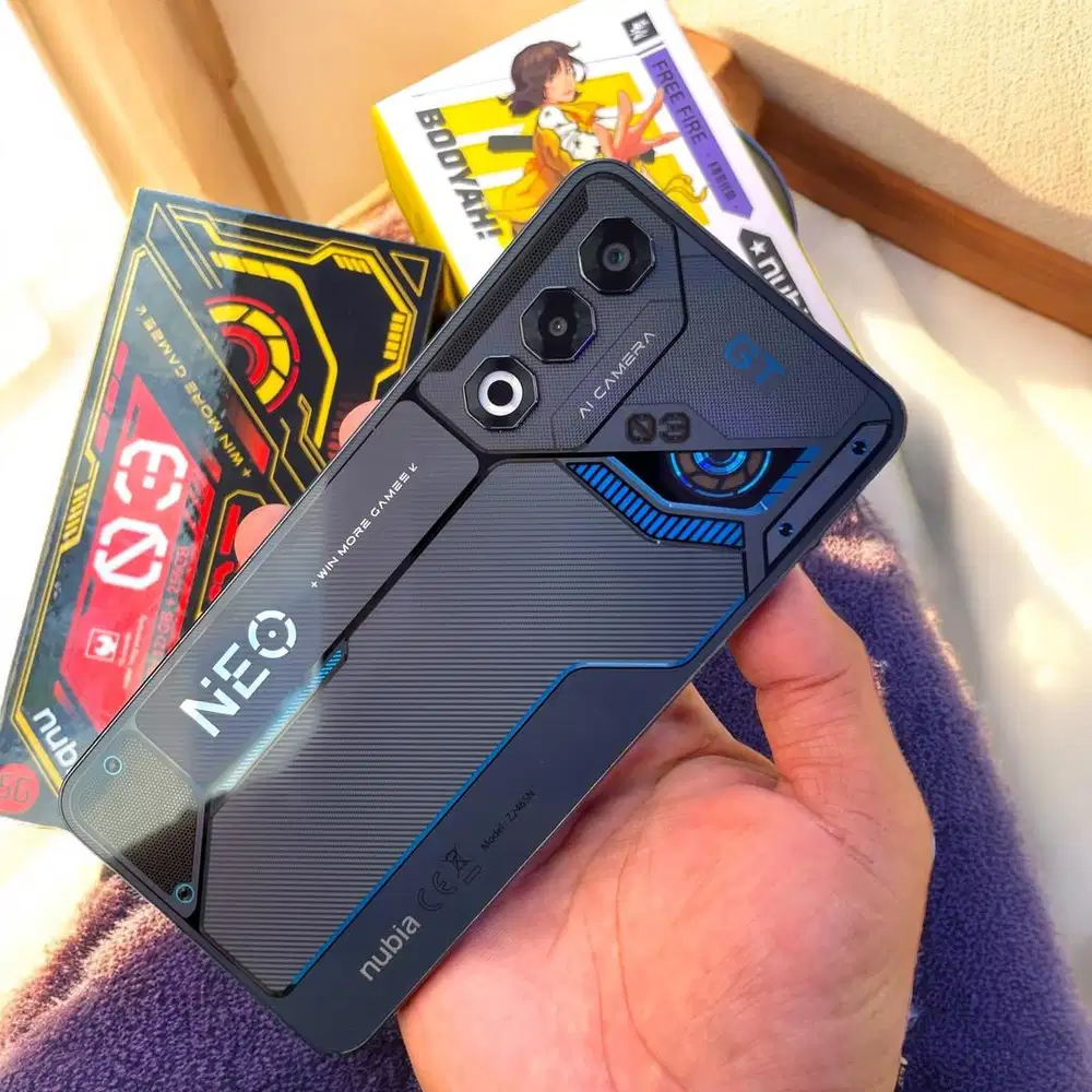 Nubia Neo 3GT 5G ram 8/256gb speck gaming