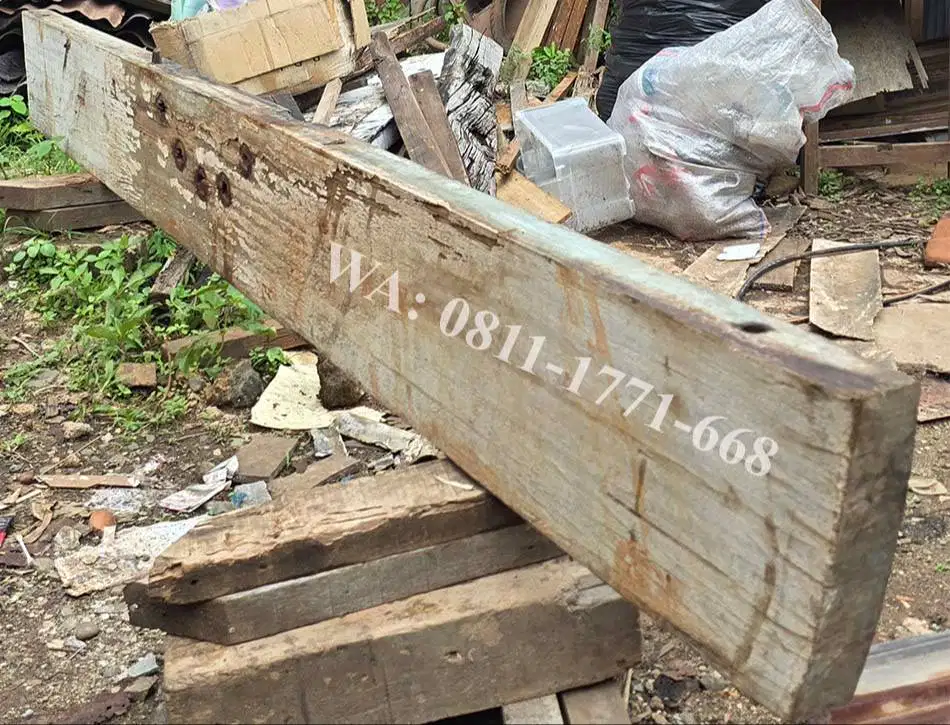 Papan bekas, Tebal, Lebar & Panjang