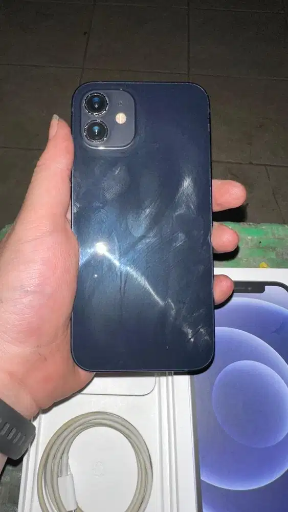 Iphone 12 64GB ibox BH 81% Fullset Fullnota!