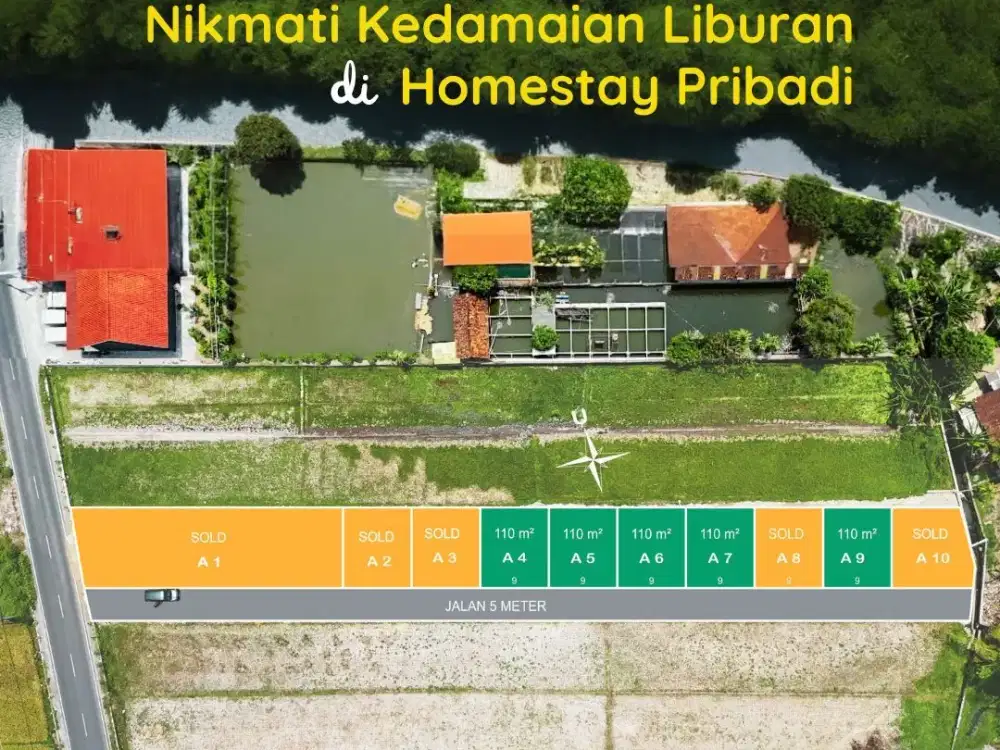 Tanah Pinggir Jalan Godean, Cocok Bangun Usaha-SHM