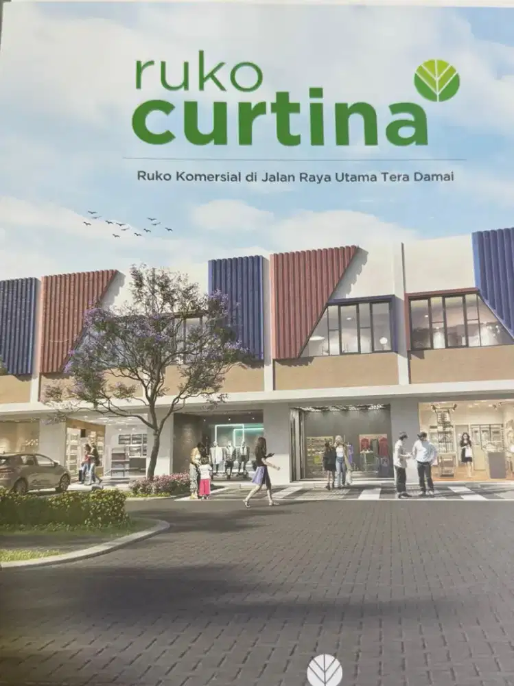 Di JUAL / DISEWAKAN Ruko Curtina, Terra Damai
