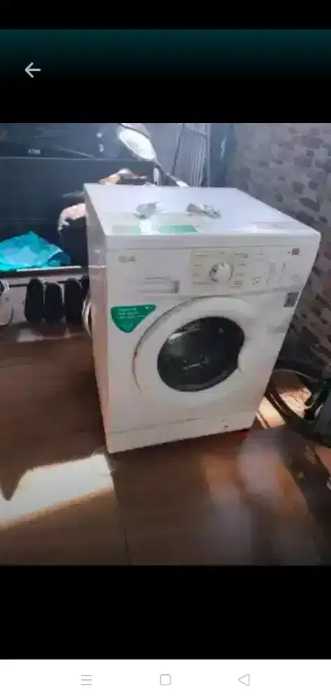 Di cari dan dibeli barang bekas seperti elektronik mesin cuci