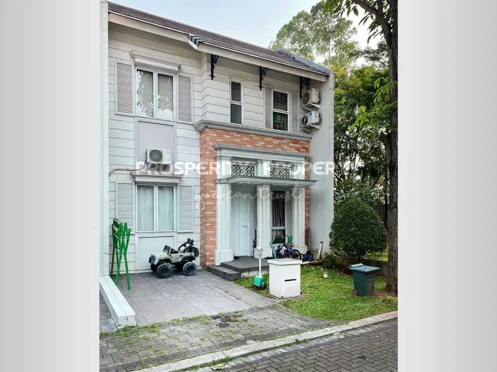 Rumah di Cluster Hylands Lebar 7 Hadap Utara 3 Kamar Tidur Kawasan Greenwich Park BSD City Lokasi Strategis di Perbatasan Gading Serpong Tangerang
