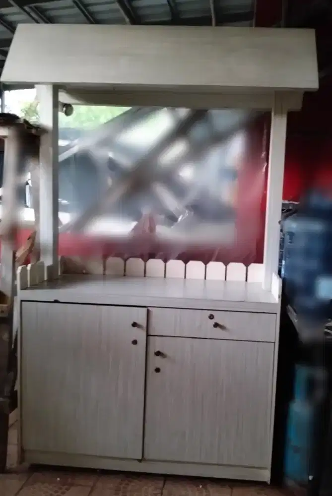 Jual gerobak jualan /Booth/meja penjualan