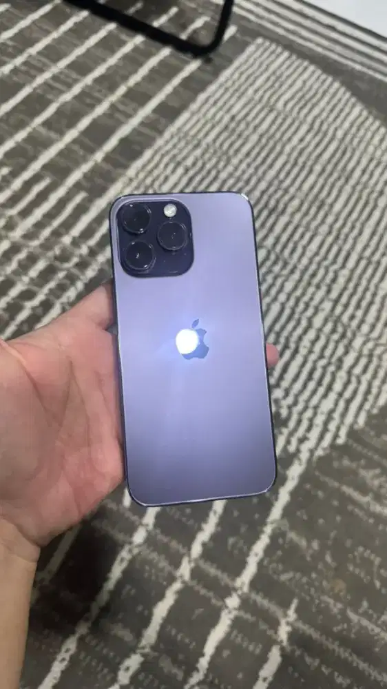 Iphone 14 promax purple 128gb ibox