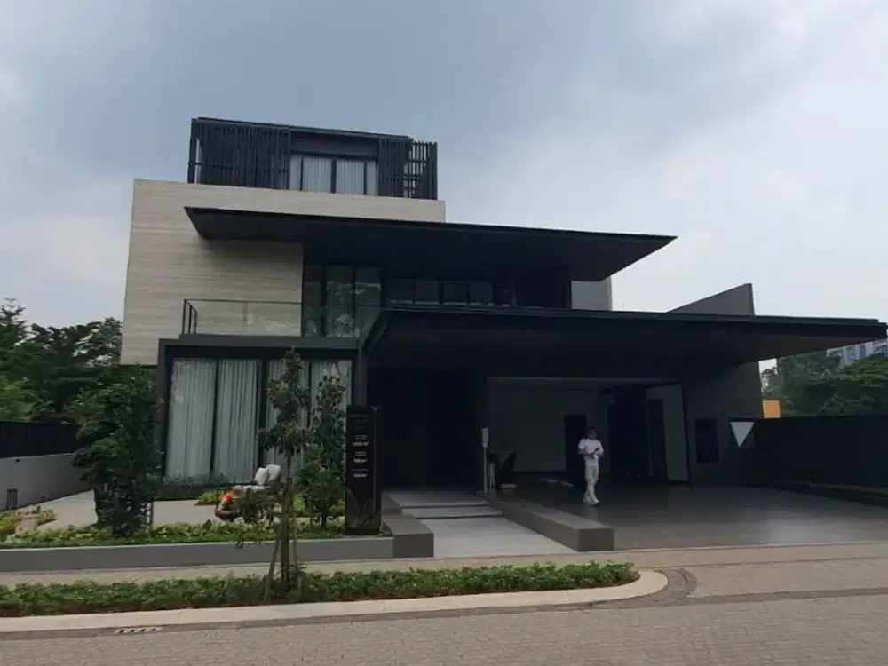 Jual Rumah Baru dan Mewah Botanic Villa di Navapark BSD, 3 Lantai + Mezzanine