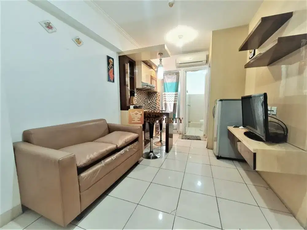 Murah Banget! 2BR Compact 35m² Full Furnished Siap Huni Dekat Mall Green Bay Pluit Greenbay